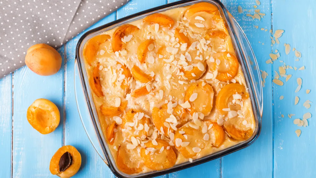 Clafoutis aux abricots et aux amandes