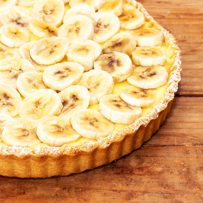 Tarte à la banane