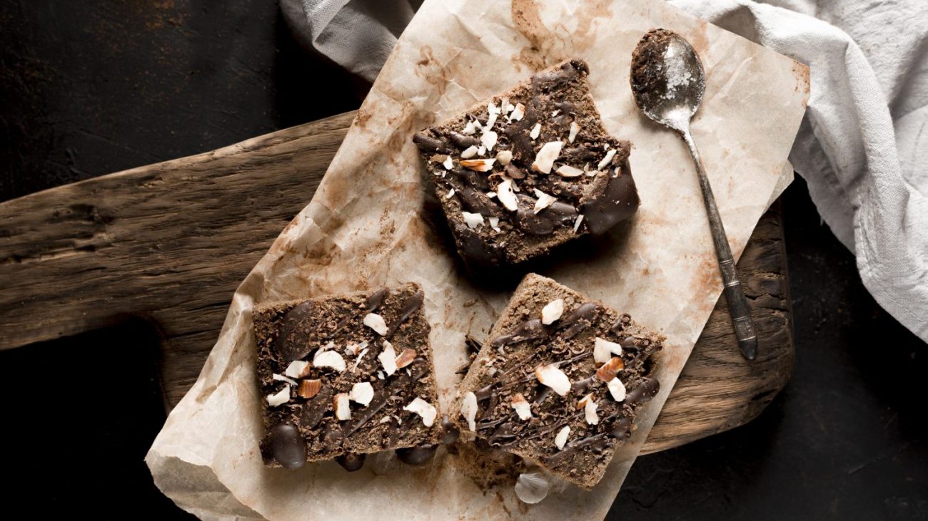 Brownie au chocolat noir, 100% noisettes
