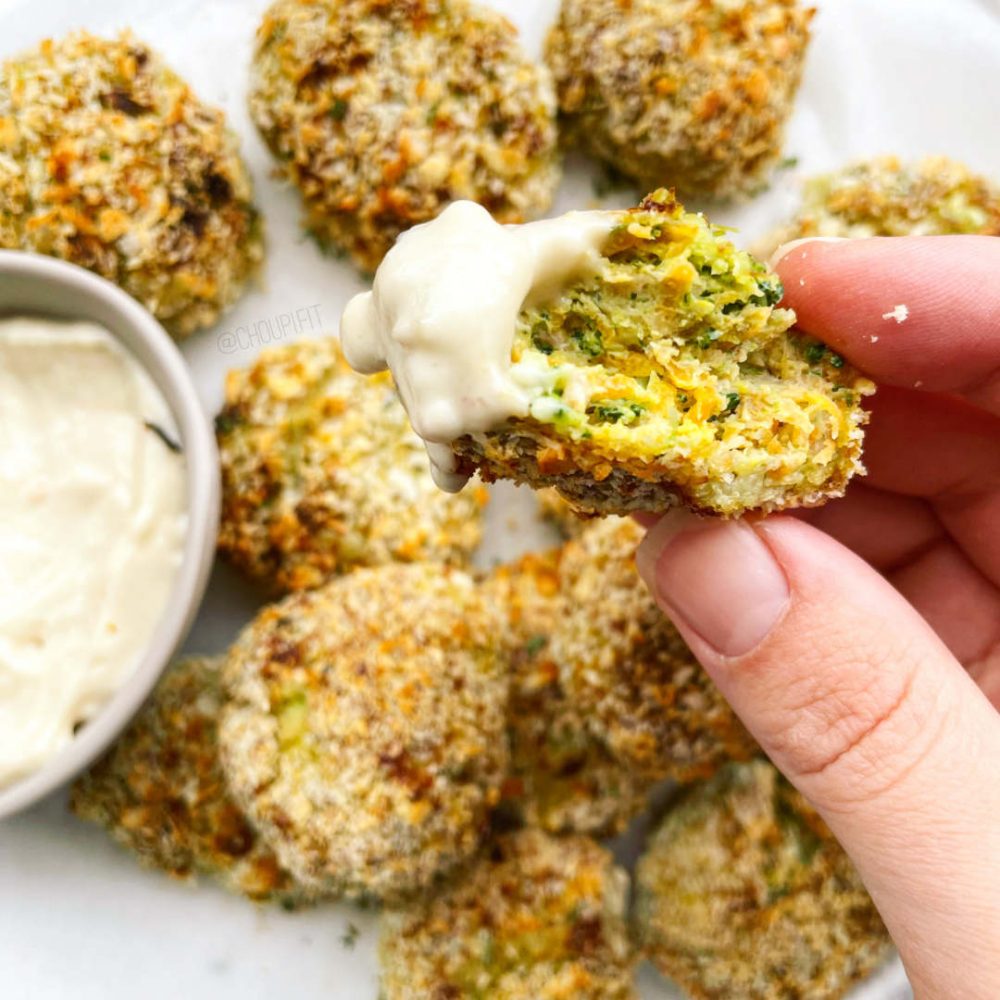 Croquettes de poulet aux légumes (sans friture)